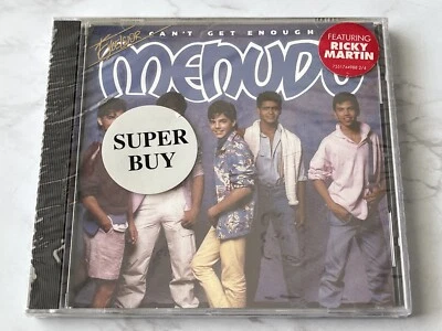 Menudo Can't Get Enough CD SEALED! ORIGINAL 1986 BMG Ricky Martin NEW! RARE OOP! - Imagem 1 de 3