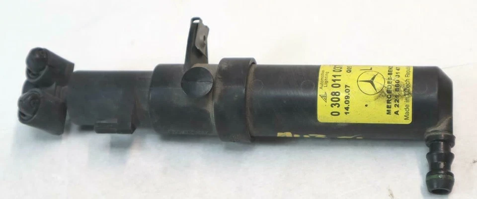 07-13 Mercedes W221 S550 S63 AMG Faro Lateral Izquierdo Lavadora Boquilla Bomba Fabricante de Equipo Original Foto 1 de 4