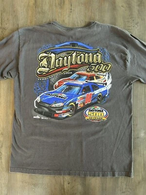 Camisa De Colección Para Hombre Daytona 500 2008 50º Anual Gris Manga Larga Grande-Newman Foto 1 de 4