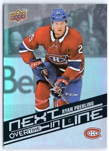 RYAN POEHLING 2019-20 UPPER DECK OVERTIME NEXT IN LINE 19-20 NO NL-12 28025 - Picture 1 of 2