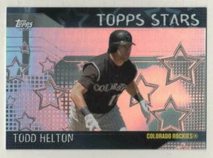 2006 Topps Stars Insert #TH Todd Helton Colorado Rockies BV$1.25 - Picture 1 of 1