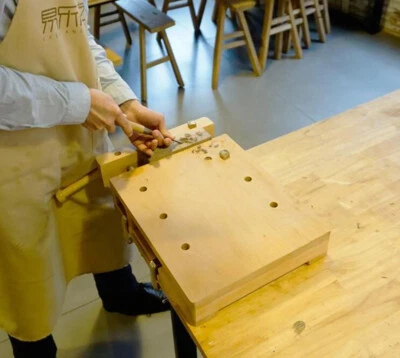 Hágalo usted mismo pequeño banco de trabajo de carpintero banco accesorio de carpintería Y Foto 1 de 4