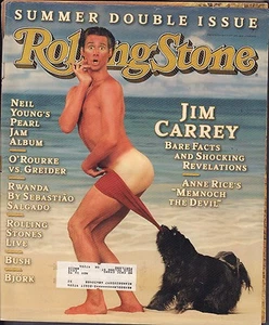 Rolling Stone July 13-27 1995 Jim Carrey w/ML Gd 082916DBE - Imagen 1 de 1