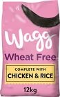 Wagg Sensitive Dry Dog Food Wheat Free Chicken and Rice All Breed Complete 12 kg