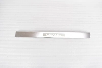 06-11 LEXUS GS300 GS450H FRONT DOOR SILL SCUFF PLATE LEFT or RIGHT SIDE CHROME - Image 1 of 4