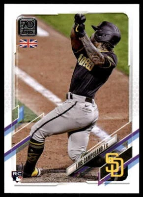 2021 Topps UK Edition #48 Luis Campusano  RC   San Diego Padres - Image 1 of 2