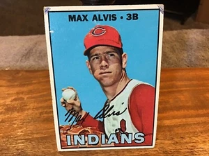 1967 Topps Max Alvis Card #520 G /VG - Picture 1 of 3