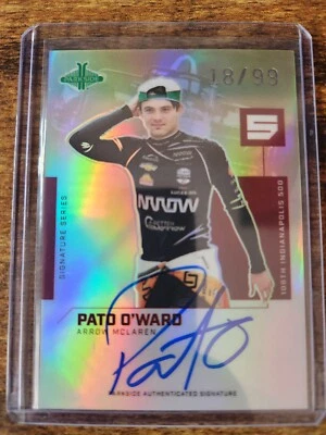 2025 Parkside Indy 500 Pacific Pato O'Ward Signature Series Auto 18/99 #SSPO - Image 1 of 2