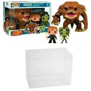 Plastic Pop Protector fits Star Wars Rancor 3-pack Size Funko Box 0.50mm Thick! - Picture 1 of 1