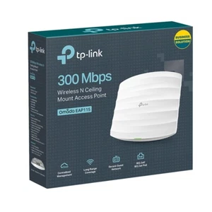 NEW TP-Link Omada EAP115 300Mbps Wireless N Ceiling Mount Access Point PoE - Bild 1 von 6