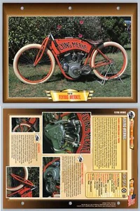 Flying Merkel - 1910 - Vintage Motorbikes - Atlas Motorbike Fact File Card - Picture 1 of 1