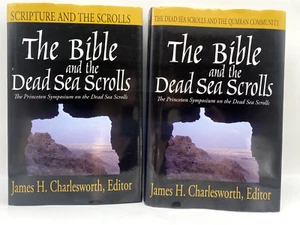 The Bible and the Dead Sea Scrolls Vol 1 & 2 Charlesworth Hardcover Set 2 Books - Picture 1 of 16