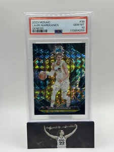 2022-23 Mosaic - Lauri Markkanen #147 Genesis Mosaic Prizm SSP, Case Hit PSA 10 - Picture 1 of 1