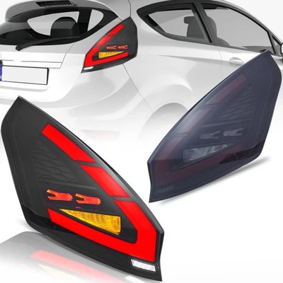 Pairs VLAND LED Rear Tail Lights For 2008-19 Ford Fiesta Hatchback W/Animation - Image 1 of 4