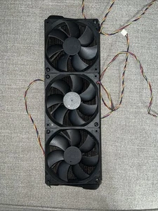 360mm radiator Cross flow G1/4 Comes With 4 2500rpm Fans - Afbeelding 1 van 2