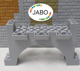 (B6/16) Lego 30272 Archway Castle Gate new light grey 7094 8781 10176