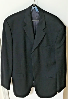 Kasper Мужская шерсть Sport пальто/блейзер черный 44R - Изображение 1 из 4