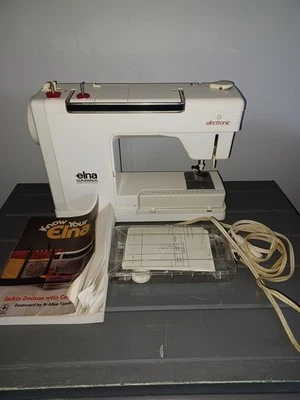 ELNA SU Air Electronic Type 65 Sewing Machine - Powers On But Untested - Image 1 of 4