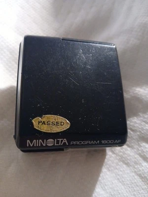 Minolta Program 1800AF Flash for Minolta SLR Cameras refm - Image 1 of 4