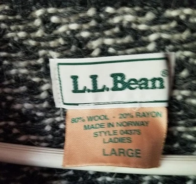 ВИНТАЖНЫЙ НОРВЕЖСКИЙ СВИТЕР РЫБАКА LL BEAN - Изображение 1 из 4
