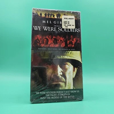 WE WERE SOLDIERS (vhs) Mel Gibson, Sam Elliott, Greg Kinnear BRAND NEW SEALED - Image 1 of 3
