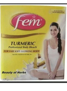 Fem Turmeric Body Bleach - 1 kg Free Ship - Picture 1 of 2