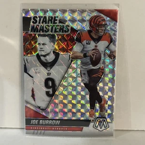 2021 Mosaic Joe Burrow Stare Masters Prizm #SM4 Bengals - Bild 1 von 2