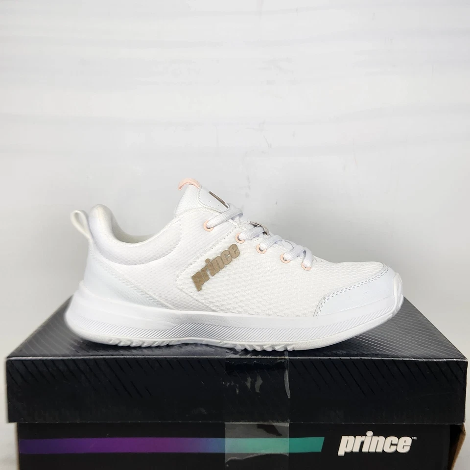 Size 7.5 - Prince Advantage Lite 3 - White / Rose - Womens - Image 1 of 4
