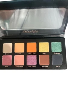 Paleta de sombras de ojos Violet Voss Essentials serie Pro 10 tonos en polvo NUEVO - Imagen 1 de 7