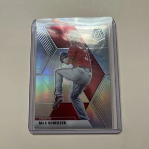 Max Scherzer Chronicles Mosaic 2020 Silver Prizm - Picture 1 of 3