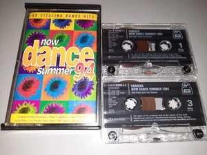 VARIOUS ARTISTS - NOW DANCE SUMMER '94 - DOUBLE CASSETTE TAPE ALBUM 1994 - Imagen 1 de 1