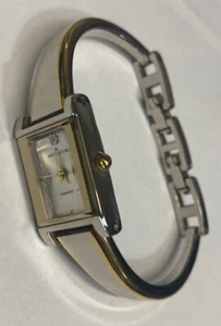 Anne Klein Damenuhr Diamant Zifferblatt 16 mm zweifarbig Neu Akku Top Zustand - Bild 1 von 10