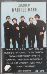 MANFRED MANN - The Best Of (Rare Mono CASSETTE) [1977] EMI 16073 MINT - Picture 1 of 2
