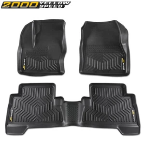 Fit For 2013-2019 Ford Escape 2013-2018 C-Max All Weather TPE Liners Floor Mats - Picture 1 of 12