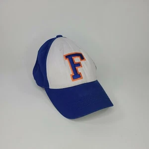 Florida Gators Hat Cap Fitted Adult Small Blue White UF Football Mens - Picture 1 of 6