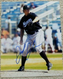 Josh Johnson Signed Auto Autographed 8x10 Photo Florida Miami Marlins 2x AllStar - Picture 1 of 2