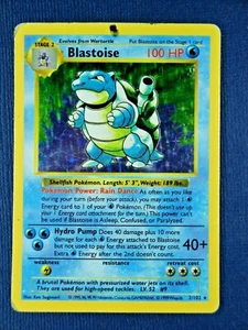 💦SHADOWLESS BLASTOISE💦 Holo Rare | Base Set Pokémon | 2/102 | Holographic 📈 - Picture 1 of 10