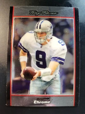 2007 Bowman Chrome Tony Romo Football card #bc115 - Image 1 of 2