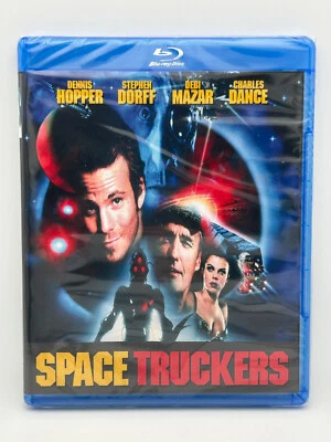 Space Truckers Blu-ray Scream Factory Dennis Hopper Stuart Gordon 90s Sci-Fi NEW - Image 1 of 3
