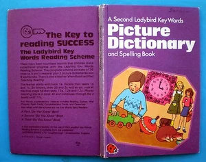 A Second Picture Dictionary vintage Ladybird book spelling reading first words - Picture 1 of 1