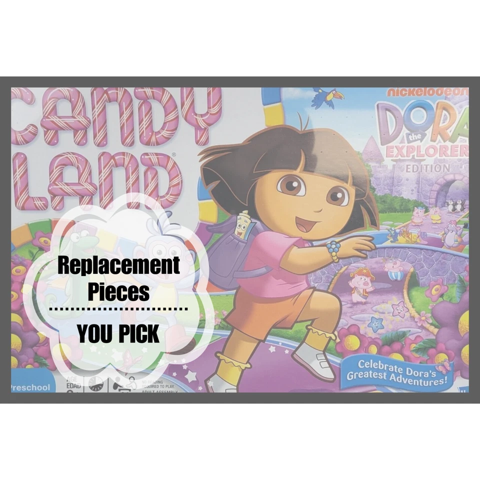 Candy Land Nickelodeon Dora The Explorer Edition 2010, Replacement Pieces Parts - Image 1 of 1