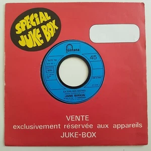 RARE 45T PROMO ♦ JANE BIRKIN : EX-FAN DES SIXTIES (GAINSBOURG) ♦ Cat. 6172761 - Picture 1 of 2