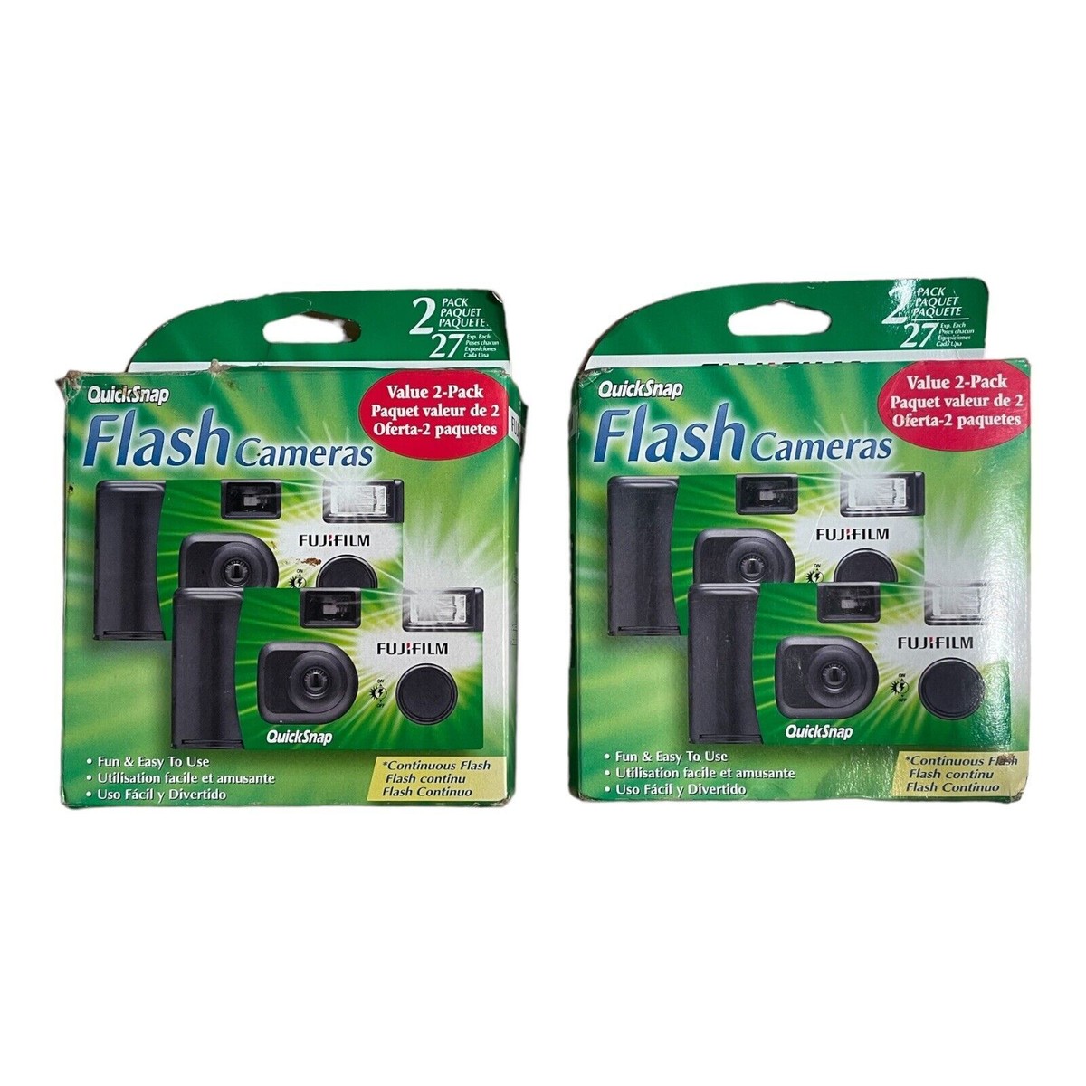 Fujifilm Quicksnap Flash 400 Fuji QuickSnap 35mm Single Use Camera ...