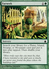 1x Farseek - Foil LP, English MTG Ravnica: City of Guilds