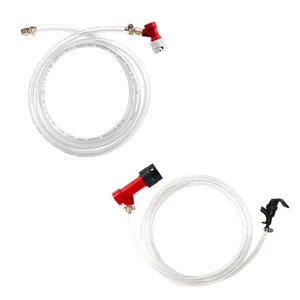 COMBO Pin Lock Gas and Liquid Threaded Pigtail Assembly Disconnects - Picture 1 of 11