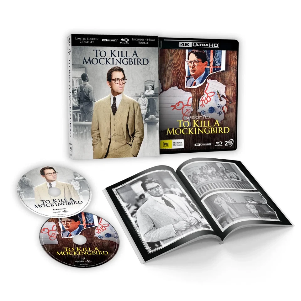 To Kill A Mockingbird  - Limited Edition (4K UHD Blu-Ray) NEW - Image 1 of 1