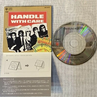 TRAVELING WILBURYS Handle With Care JAPAN 3" CD 10P3-6073 Harrison,B.Dylan,Lynne - Image 1 of 4