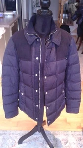 MONCLER MEN DOWN WINTER JACKET SIZE S BLACK COLOR - Picture 1 of 14