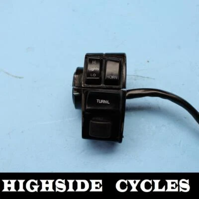 1374 92 HARLEY-DAVIDSON ELECTRA GLIDE FAROL INTERRUPTOR DE CONTROLE GUIDÃO ESQUERDO  - Imagem 1 de 4