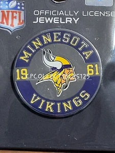 Minnesota Vikings Est. Established 1961 Lapel Pin NEW - Picture 1 of 1